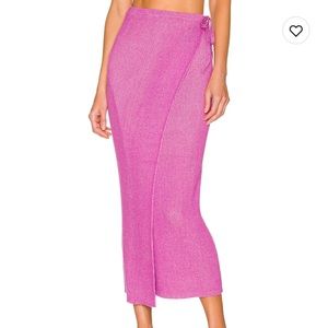 FR BORDERLINE MIDI SKIRT